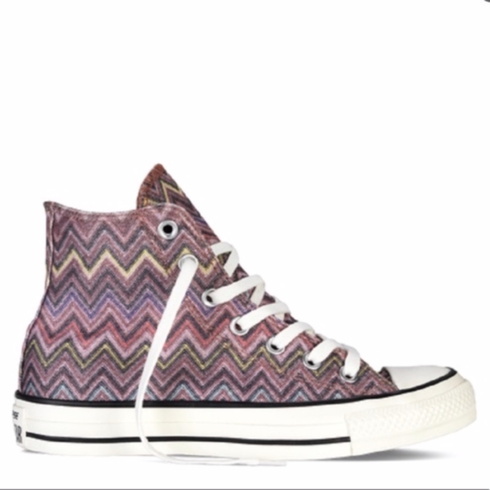 Missoni Converse high tops